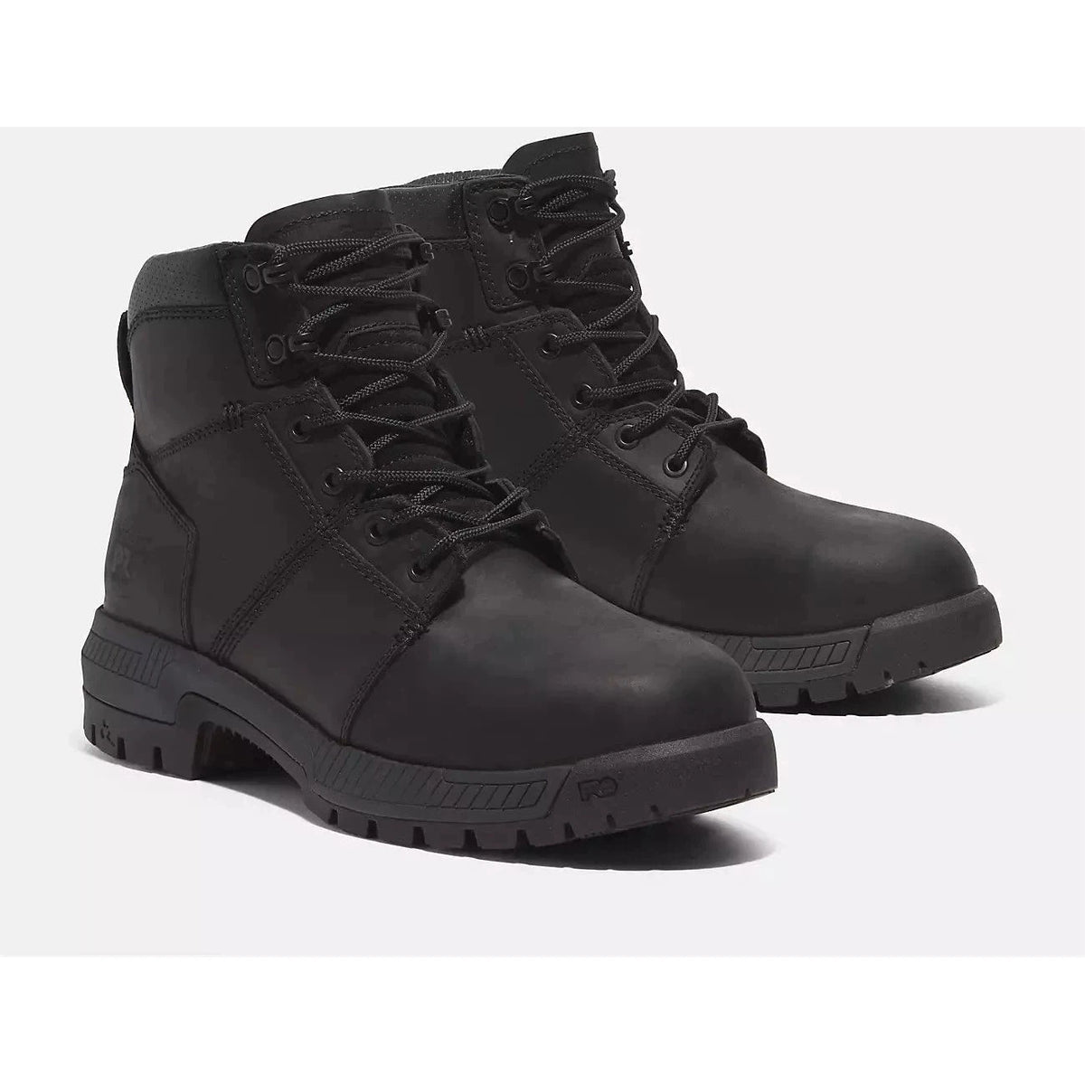 Timberland PRO Men's Montauk 6" Steel Toe Work Boot - Black - TB0A66D3W02 - Overlook Boots