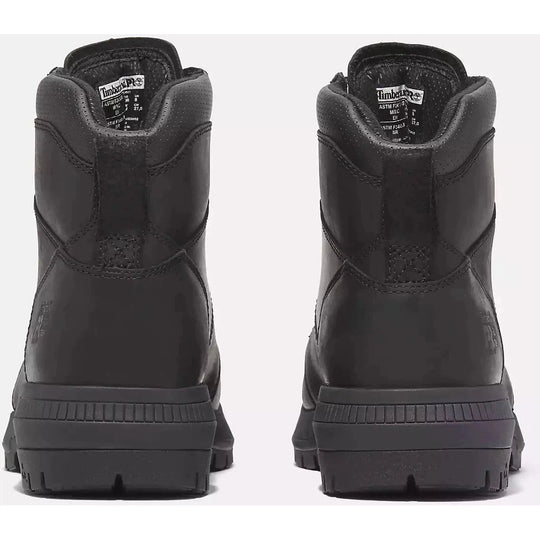 Timberland PRO Men's Montauk 6" Steel Toe Work Boot - Black - TB0A66D3W02 - Overlook Boots