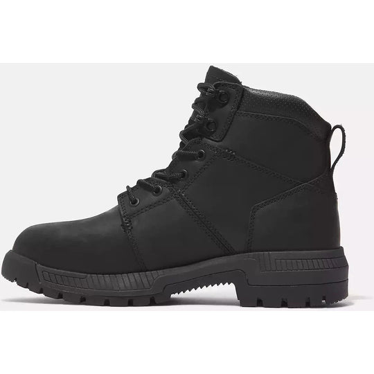Timberland PRO Men's Montauk 6" Steel Toe Work Boot - Black - TB0A66D3W02 - Overlook Boots