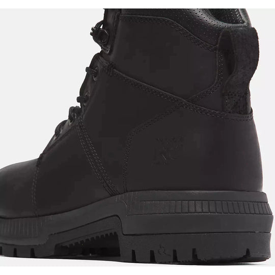 Timberland PRO Men's Montauk 6" Steel Toe Work Boot - Black - TB0A66D3W02 - Overlook Boots