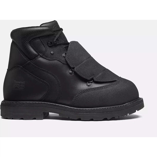 Timberland Pro Men's Ambridge 6" Composite Toe Waterproof Metguard Work Boot -Black- TB0A66EYEAD 5 / Medium / Black - Overlook Boots