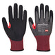 Portwest CS Cut F18 Nitrile Glove A6 - Black - 12 Pack - A673 X-Small / Black - Overlook Boots