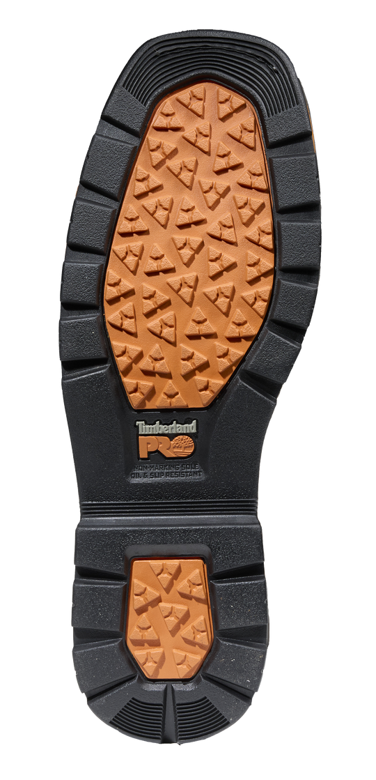 Timberland PRO Men's True Grit Composite Toe Waterproof Chelsea Work Boot - Brown - TB0A67QKW01 - Overlook Boots