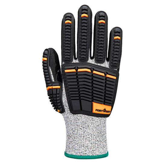 Portwest Aero-Tex Cut Resistant Glove - Grey- 12 PACK - A718 - Overlook Boots