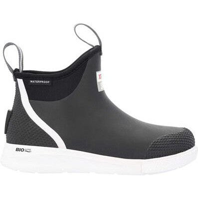 Xtratuf Women's Ankle 6" Waterproof Sports Deck Boot -Black- ADSW000 5 / Medium / Black - Overlook Boots
