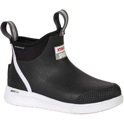 Xtratuf Women's Ankle 6" Waterproof Sports Deck Boot -Black- ADSW000 - Overlook Boots