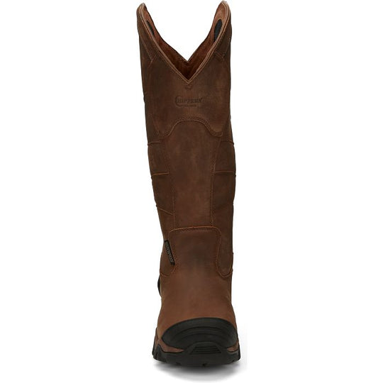 Chippewa Men's Cross Terrain 17" Composite Toe Waterproof Pull-On Snake Hunt Boot- AE5034 - Overlook Boots