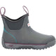 Xtratuf Women's Fleece Lined Waterproof Ankle Deck Work Boot - Grey - AIWR100 5 / Medium / Grey - Overlook Boots