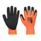 Portwest Cold 10 Nitrile Sandy Liquid Repellent Glove - Orange/Black - 12 Pack - AP02 Small / Orange - Overlook Boots
