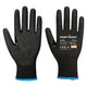 Portwest LR15 Nitrile Foam Touchscreen Glove A2 (Pk12) - Black - AP34 2X-Large / Black - Overlook Boots