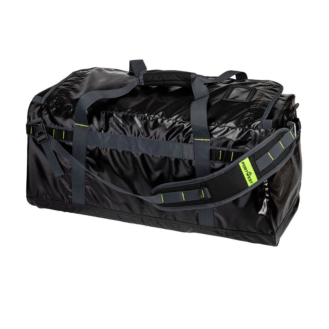 Portwest PW3 70L Water-Resistant Duffle Bag - Black - B950 One Size / Black - Overlook Boots