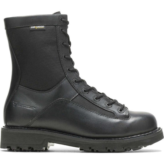 Bates Men's DuraShocks 8" Lace-to-Toe Side Zip Duty Boot - Black - E03140 - Overlook Boots