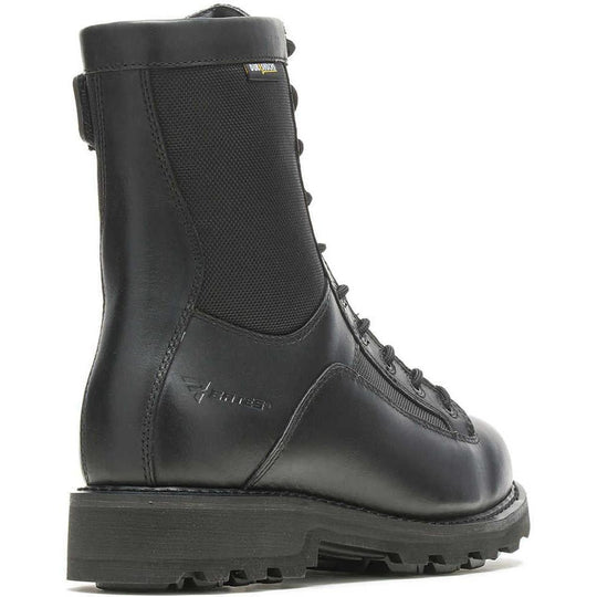 Bates Men's DuraShocks 8" Lace-to-Toe Side Zip Duty Boot - Black - E03140 - Overlook Boots