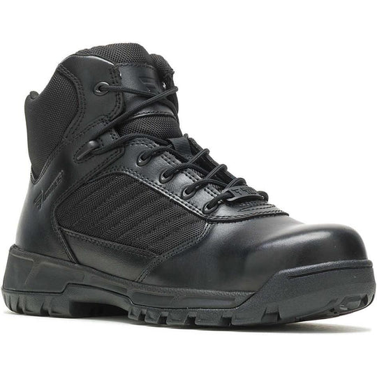 Bates Men's Tactical Sport 2 Comp Toe Side Zip Mid Duty Boot - Black - E03164 4 / Medium / Black - Overlook Boots