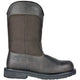 Hoss Buck Bota de Servicio para Hombre, 11 Pulgadas, Punta de Acero, Sin Agujetas - Negro - 90416 - Imagen 2