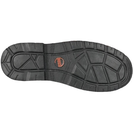 Hoss Buck Bota de Servicio para Hombre, 11 Pulgadas, Punta de Acero, Sin Agujetas - Negro - 90416 - Imagen 7