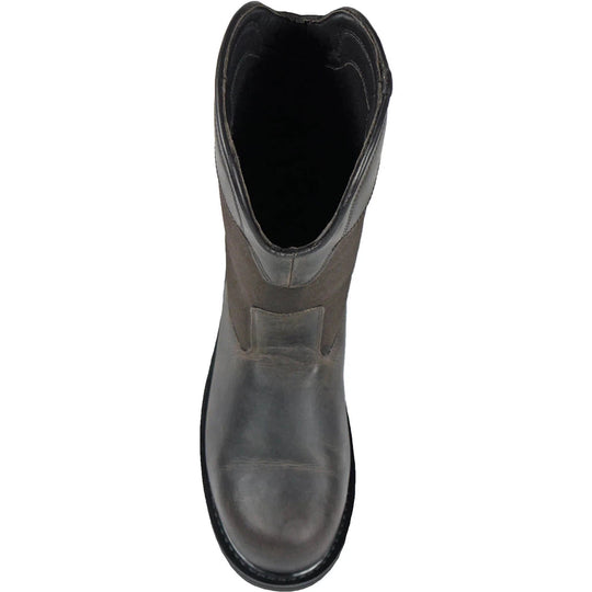 Hoss Buck Bota de Servicio para Hombre, 11 Pulgadas, Punta de Acero, Sin Agujetas - Negro - 90416 - Imagen 6