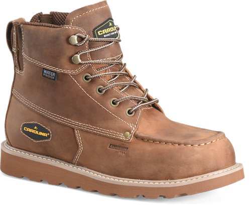 Carolina Men's Beam 6" Work Boot - Brown - CA2575 8 / Medium / Brown - Overlook Boots
