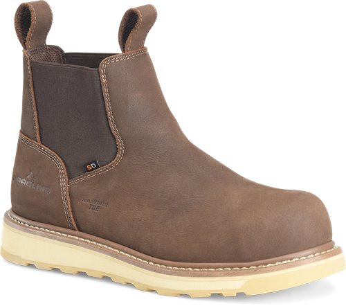 Carolina Men's Gritstone 6" Composite Toe Chelsea Work Boot - Brown - CA3605 - Overlook Boots
