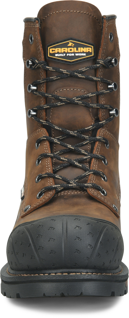 Carolina Men's Blockade 8" Comp Toe Work Boot - Brown - CA3701 - Overlook Boots