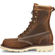 Carolina Men's Ferric USA Made 8" Steel Toe Moc Toe Work Boot - Brown - CA7516 - Overlook Boots