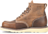 Carolina Men's Roughout Amp 6" Steel Toe USA Made Work Boot - Brown - CA7568 - Overlook Boots