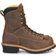 Carolina Men’s Driller 8” Composite Toe Waterproof Logger Work Boot – Brown - CA9828 - Overlook Boots