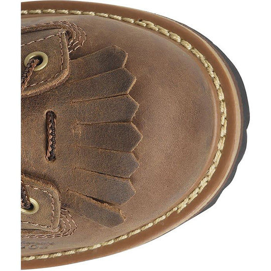 Carolina Men’s Driller 8” Composite Toe Waterproof Logger Work Boot – Brown - CA9828 - Overlook Boots