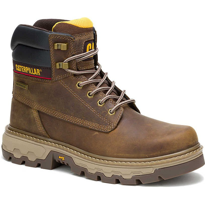 Cat Men's Colorado Equip 6" Soft Toe Waterproof Slip Resistant Work Boot - Pyramid - P51087 - Overlook Boots