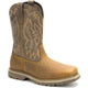 Cat Men's Colorado Frontier Soft Toe Slip Resistant Western Work Boot - Pyramid - P51094 6 / Medium / Brown - Overlook Boots