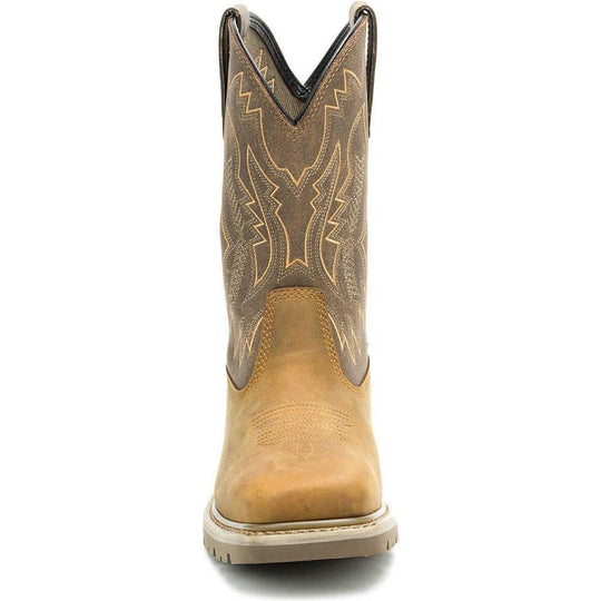 Cat Men's Colorado Frontier Soft Toe Slip Resistant Western Work Boot - Pyramid - P51094 - Overlook Boots