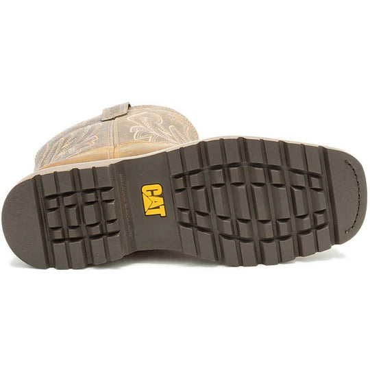 Cat Men's Colorado Frontier Soft Toe Slip Resistant Western Work Boot - Pyramid - P51094 - Overlook Boots