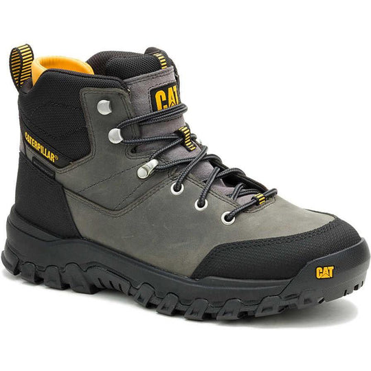 Cat Men's Threshold Rebound Soft Toe Waterproof Hiker Work Boot - Shade - P51096 7 / Medium / Quiet Shade - Overlook Boots