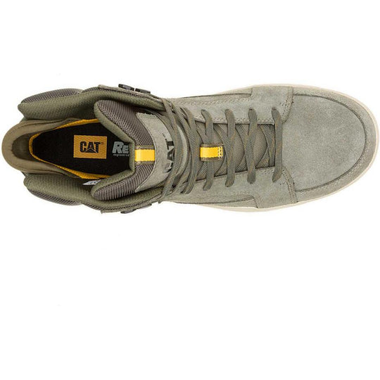 Cat Men's Streamline Court Mid Composite Toe Work Shoe - Dusty Olive - P91623 - Overlook Boots