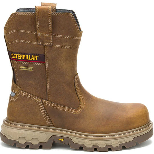 Cat Men's Colorado Equip Composite Toe Waterproof Wellington Work Boot - Pyramid - P91755 - Overlook Boots
