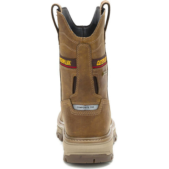 Cat Men's Colorado Equip Composite Toe Waterproof Wellington Work Boot - Pyramid - P91755 - Overlook Boots