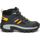 Cat Men's Invader Mid Vent Composite Toe Waterproof Slip Resistant Work Boot - Dark Shadows - P91757 - Overlook Boots