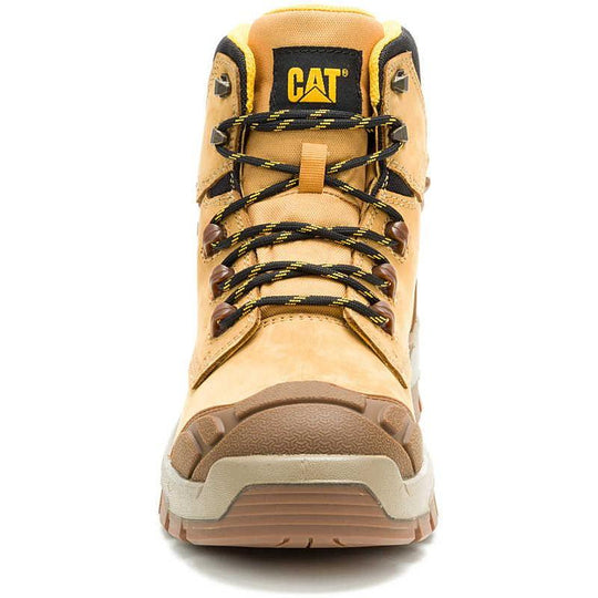 Cat Men's Striver XL Steel Toe Waterproof Lace Up Work Boot - Coyote - P91817 - Overlook Boots