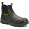Cat Men's Striver XL Steel Toe Waterproof Chelsea Work Boot - Black - P91818 6 / Medium / Black - Overlook Boots