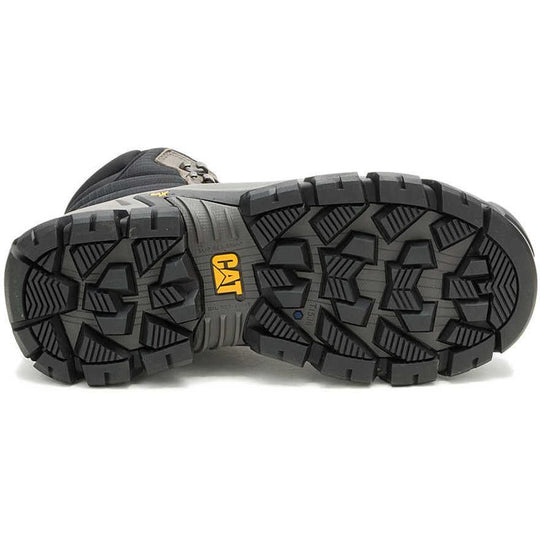 Cat Men's Invader Max 8" Comp Toe Waterproof Thinsulate Work Boot - Gargoyle - P91822 - Overlook Boots