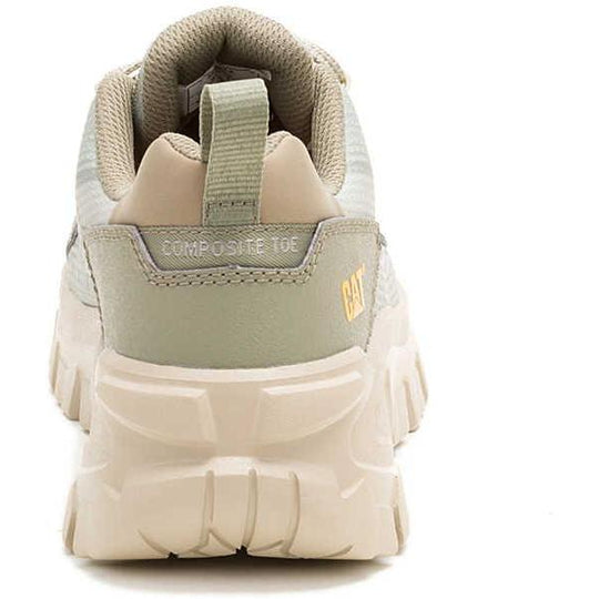 Cat Women's Invader Sport Lo Composite Toe Mesh Work Shoe - Abbey Stone - P91782 - Overlook Boots