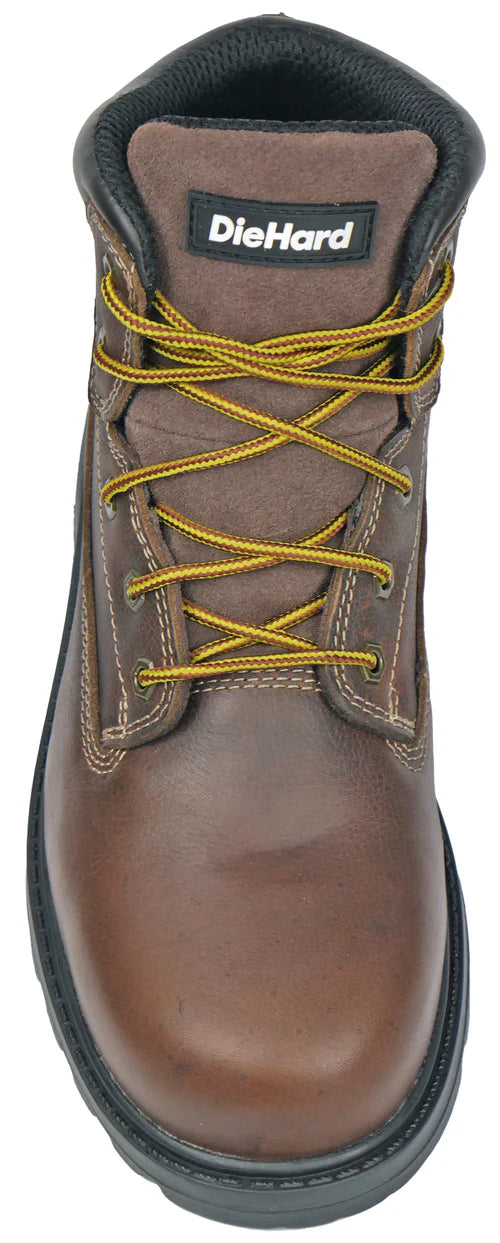 DieHard Men's Charger V2 Soft Toe Waterproof Slip Resistant Work Boot - Brown - DH60886 - Overlook Boots