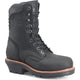 Chippewa Men's Thunderstruck 9" Composite Toe Waterproof 400G Insulated Logger Work Boot - Black - TH1021 8 / Medium / Black - Overlook Boots