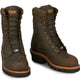 Chippewa Men's Super Logger 9" WP Insulated Soft Toe Logger Boot - Brown - SL5408 - Overlook Boots