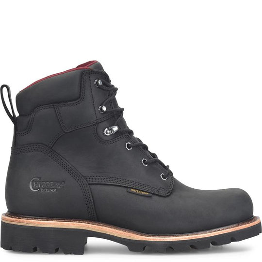 Chippewa Men's Super DNA 6" Soft Toe WP Lace Up Work Boot - Charcoal - 59200 - Overlook Boots