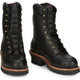 Chippewa Men's Super DNA 9" Steel Toe Waterproof 400G Ins Logger Work Boot - Black - 59410 - Overlook Boots