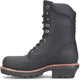 Chippewa Men's Thunderstruck 9" Composite Toe Waterproof 400G Insulated Logger Work Boot - Black - TH1021 - Overlook Boots