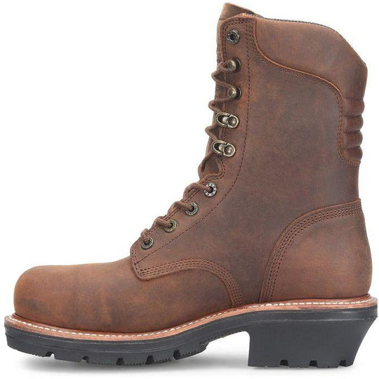 Chippewa Men's Thunderstruck 9" Comp Toe Waterproof 400G Logger Work Boot TH1024 - Overlook Boots