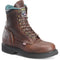Carolina Men's Sarge Hi USA Made 8" Plain Toe Work Boot Amber Gold 809 6 / Medium / Light Brown - Overlook Boots