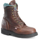 Carolina Men's Sarge Hi USA Made 8" Plain Toe Work Boot Amber Gold 809 6 / Medium / Light Brown - Overlook Boots